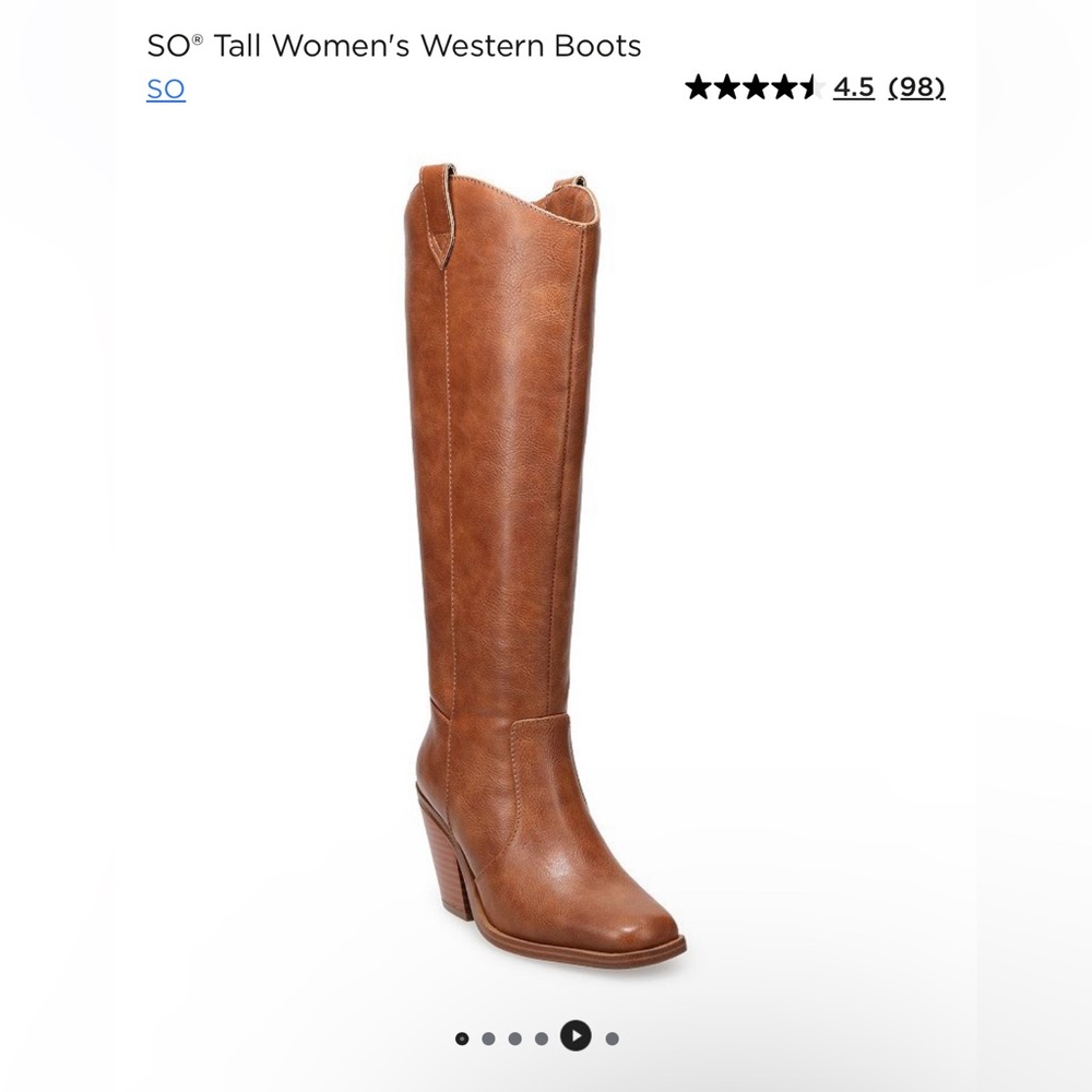 SO Tall Western Boots